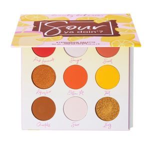 Beauty Bakerie Sour Ya Doin? Warm Toned Eyeshadow Palette Matte Shimmer